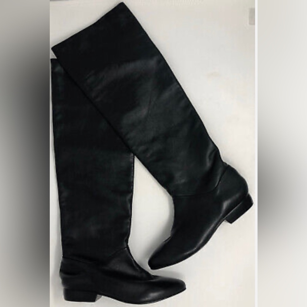 Pour La Victoire Tall Leather Boots 8.5
